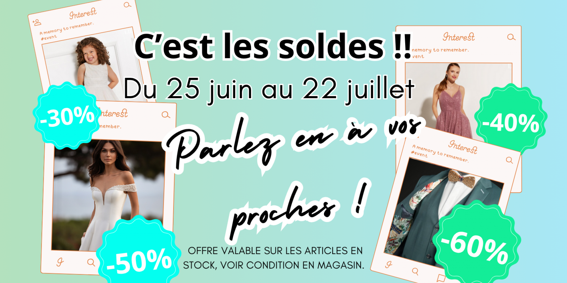 C'est les soldes !
