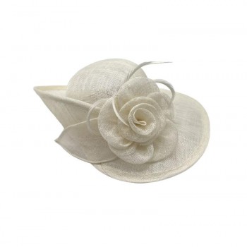 chapeau sisal lin